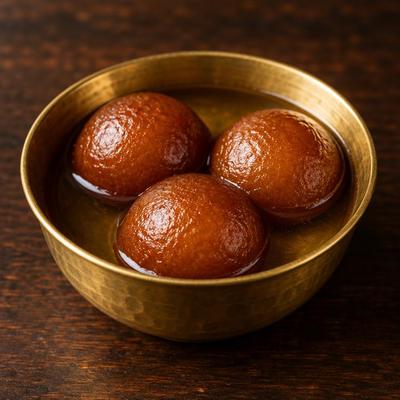 Gulab jamun — Petits beignets de lait dorés